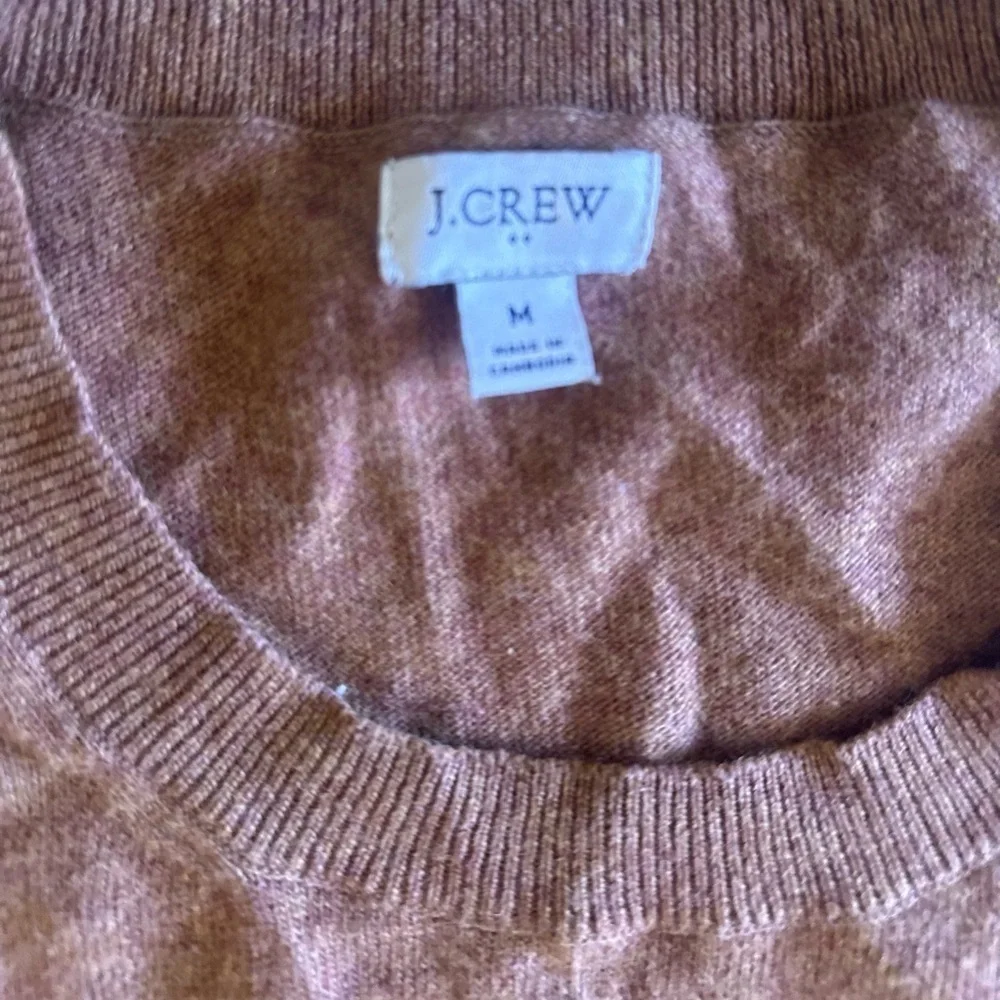 J. Crew Women's Tan Crew Neck Sweater